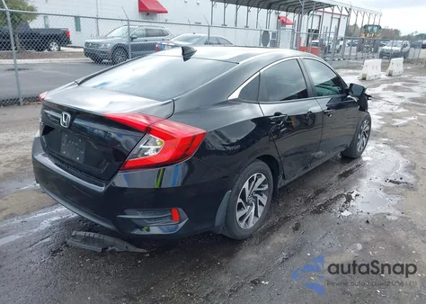 2017 Honda Civic Ex from USA, damaged, VIN 19XFC2F70HE035626